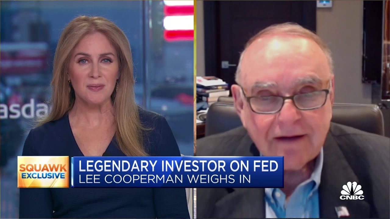 Legendary investor Lee Cooperman: I'm more pessimistic and less than fully invested