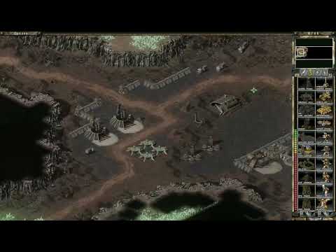 Casual Long Play: C&C TS Warzone Let Build a nice Base GDI Campaign 9D-Destroy Chem Missile Facility