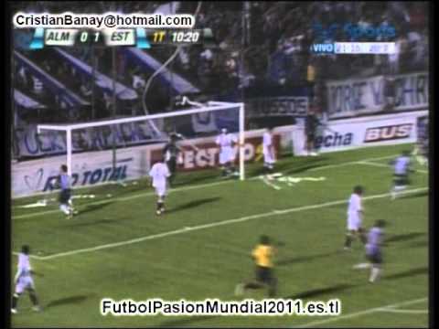 Almagro 1 Estudiantes 2 Primera B  metro 2010-11 los goles