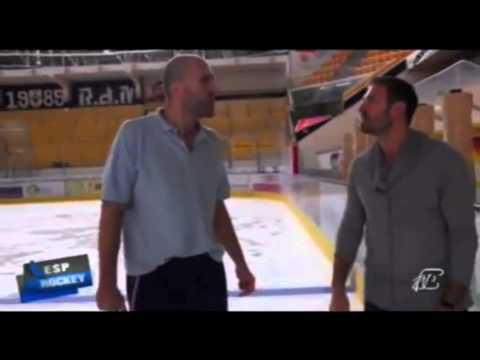 ICE HOCKEY: Luca Tramontin & Sébastien Reuille Contro Check