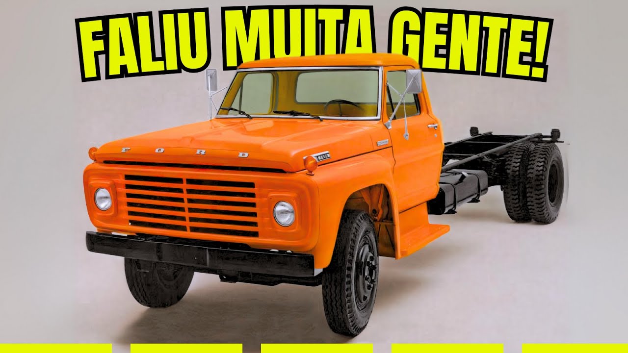 O PIOR CAMINHÃO DA FORD NO BRASIL | FORD F-8500