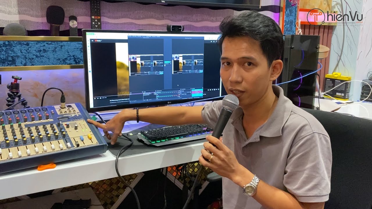 video Mixer Soundcraft Nano M12BT chính hãng 0