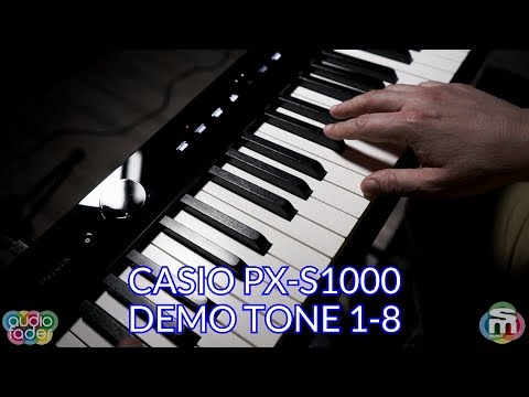Casio Privia PX-S1000 - Demo Tone 1-8