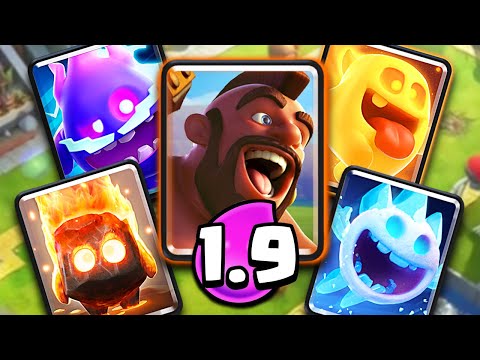 REAZIONE al DECK FOLLE 1.9 HOG RIDER CYCLE! - Clash Royale