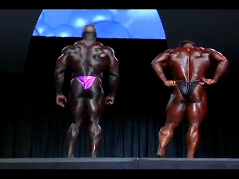 Jay Cutler & Ronnie Coleman Mr.Olympia 2005 Prejudging Part 1
