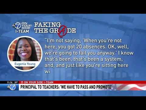 WJLA: Faking The Grade - Principal Pressure