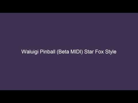 Waluigi Pinball Star Fox Style