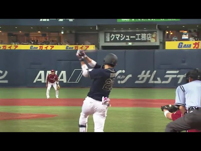 【3回裏】初球から叩く!! バファローズ・伊藤の3号同点ソロホームラン!! 2017/8/13 Bs-E