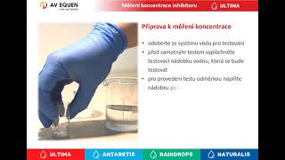 AV EQUEN AVS 100 – Sada na měření koncentrace inhibitoru