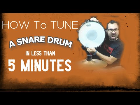 How To Tune A Snare In Less Than 5 Minutes