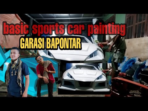 pengecatan dasar putih mobil IAN BAPONTAR