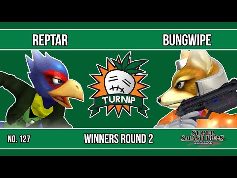 Turnip #127 - Reptar (Falco) VS Bungwipe (Fox) - SSBM - Winners Round 2
