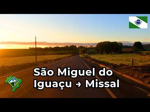 São Miguel do Iguaçu a Missal pela PR-497 | Estrada Rural no Oeste do Paraná