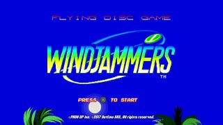 PS4 Longplay 117 Windjammers (US)