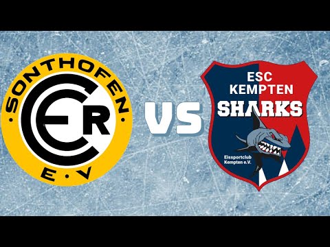 Highlights I Testspiel ERC Sonthofen - ESC Kempten Sharks 29.09.24