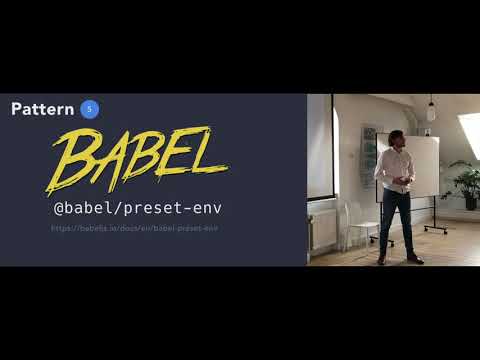 Polyfiller presentation at CopenhagenJS in 2019