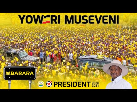LIVE: President Museveni campaigns in Mbarara