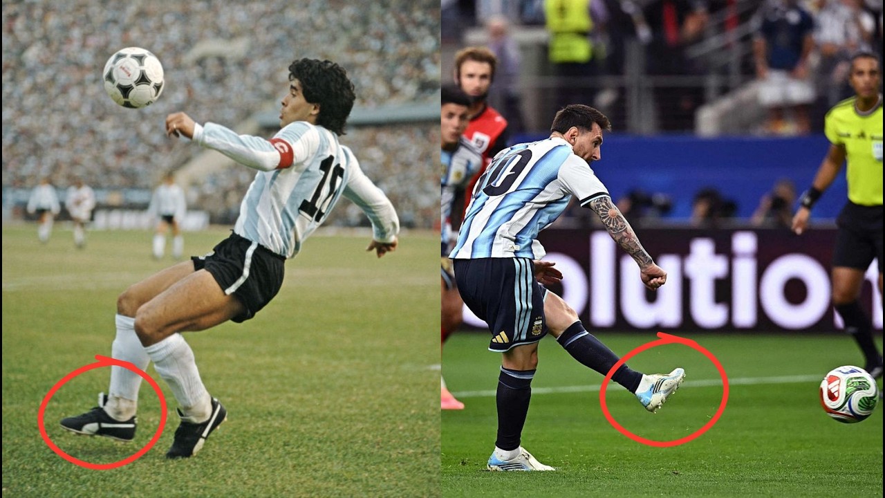 MESSI "EL ACABADO", confirmado MESSI es MEJOR que MARADONA