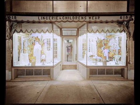 Come lingerie shopping with me - back in time.