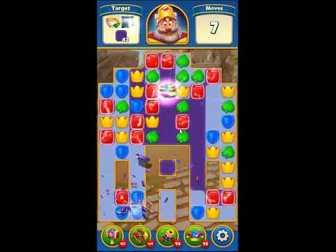 Royal Match Level 2452 - NO BOOSTERS GAMEPLAY 👑 | SKILLGAMING ✔️