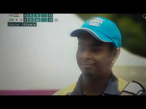 #INDIA #OLYMPICS 👏 👏👏#Atanu Das exit ends India's Archery campaign