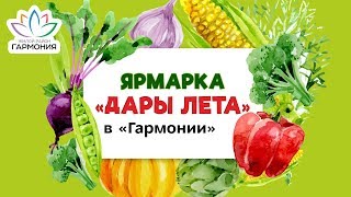 Ярмарка «Дары лета» в жилом районе «Гармония» 