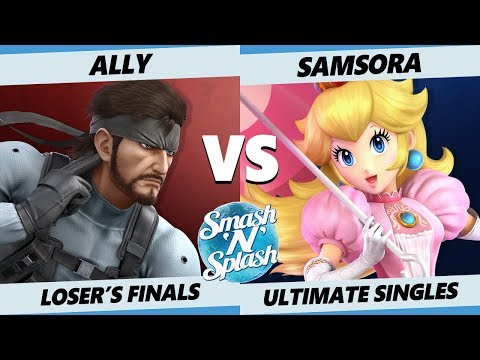 SNS5 SSBU - eUnited | Samsora (Peach) Vs. Ally (Snake) Smash Ultimate Loser's Finals