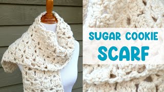 How To Crochet The Sugar Cookie Scarf, Episode 272