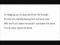 Alexander Rybak - Leave me alone with lyrics ...