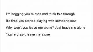 Alexander Rybak - Leave me alone with lyrics