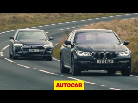 Audi A8 vs BMW 7 Series | What's the best luxury saloon to drive? | Autocar