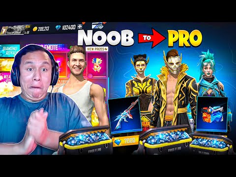 Buying Most Expensive Hybrid Rampage Thompson with 100000 Diamonds 😱 Better than Evo ?? Noob to Pro