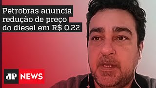 Marco Antonio Rocha fala sobre redução de preço do diesel em R$ 0,22