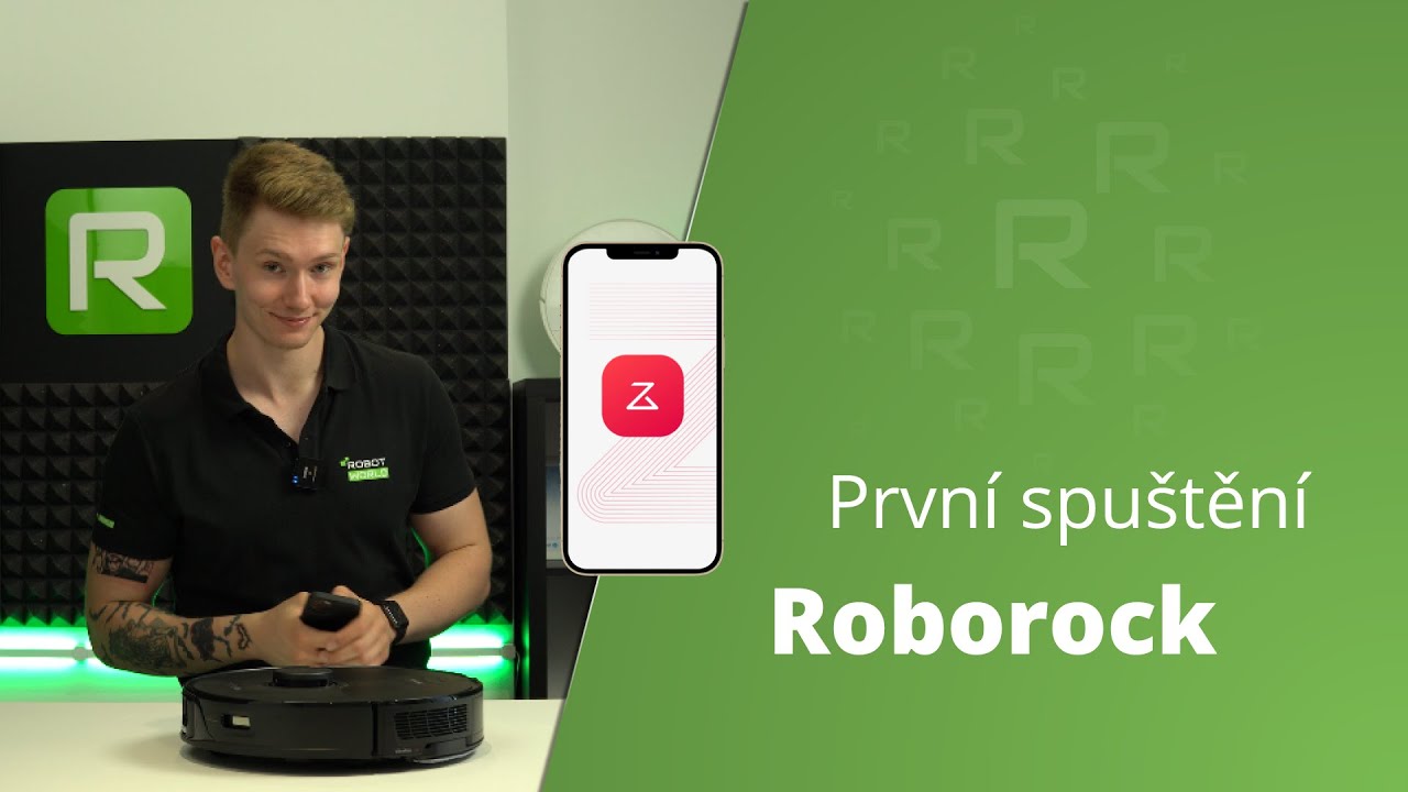 Roborock - první spuštění