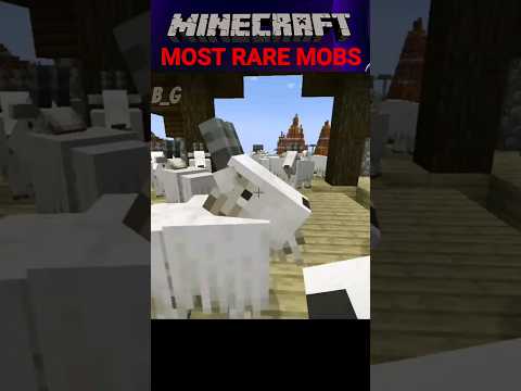 SHOCKING! NEW RAREST Mobs in Minecraft! 😱🔥