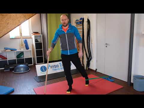 Knie Kräftigung Beinachse mit Schwerpunkt innerer Oberschenkel