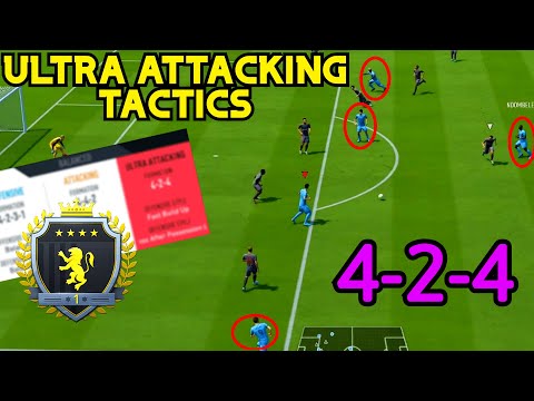 ULTRA ATTACKING! ELITE CUSTOM TACTICS + INSTRUCTIONS BREAKDOWN - FIFA 20