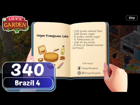 Lily's Garden - Day 340 - Brazil 4 - Gameplay