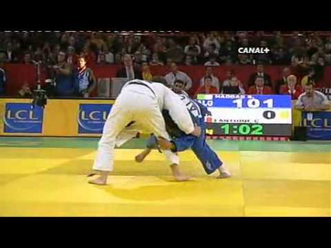 JUDO 2008 Tournois de Paris: Soraya Haddad (Alg) - Caroline Lantoine (FRA)