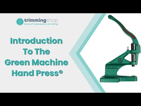 Introduction To The Green Machine Hand Press®