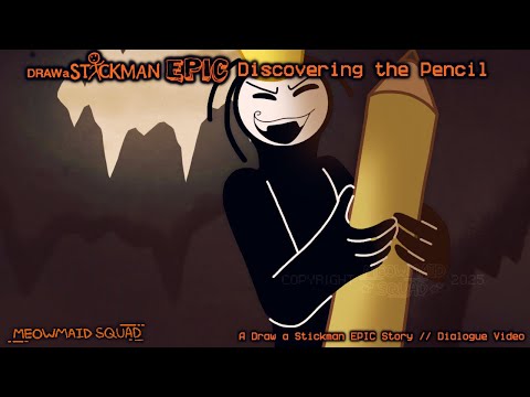 (Draw a Stickman EPIC) - Discovering the Pencil STORY // DIALOGUE VIDEO [13 YEARS OF DASM EPIC]