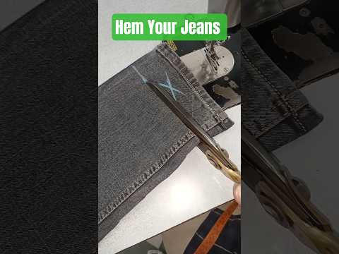 Alteration tips and tricks 1048 #sewing #shorts #jeansalteration