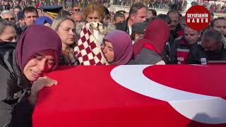 Şehit Piyade Uzman Çavuş Mustafa Işık’ın Son Yolculuğuna Uğurlandı