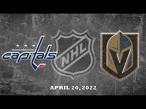NHL Capitals vs Golden Knights | Apr.20, 2022