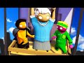 Saving Granny From Broken Elevator Gang Beasts Funny Moments