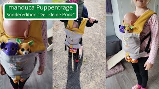 manduca Puppentrage DollCarrier by Le Petit Prince®  - "Der kleine Prinz"-Sonderedition