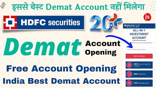 HDFC Securities DEMAT Account Opening Online | How To Open HDFC Securities Account Online | Trading