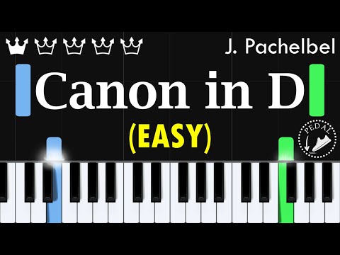 Canon in D - Pachelbel (Easy Piano)
