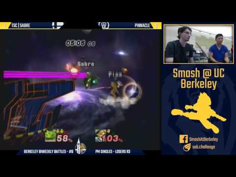 Berkeley Biweekly Battles #8 - PM Singles Losers R3: TSC | Sabre vs Pinnacle