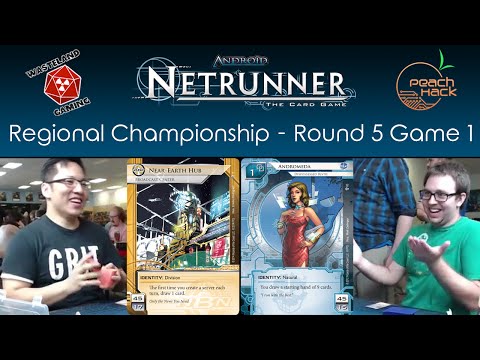 Netrunner - NEH vs. Andromeda - Atlanta Regional Championship, June 4th 2016 - Round 5 Game 1